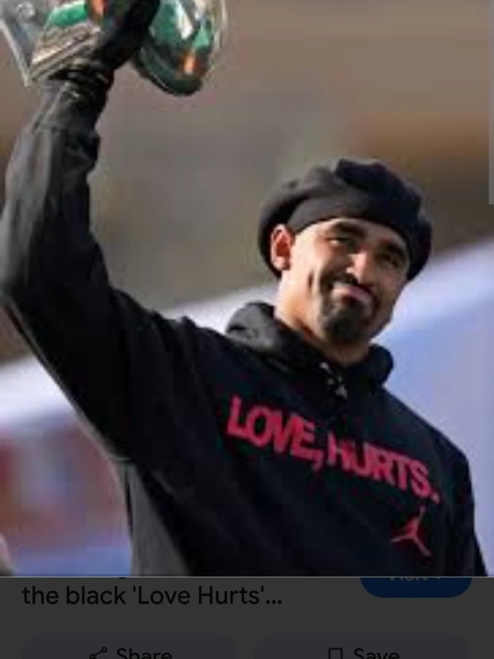 Nike Jordan Jalen Hurts love hurts hoodie
